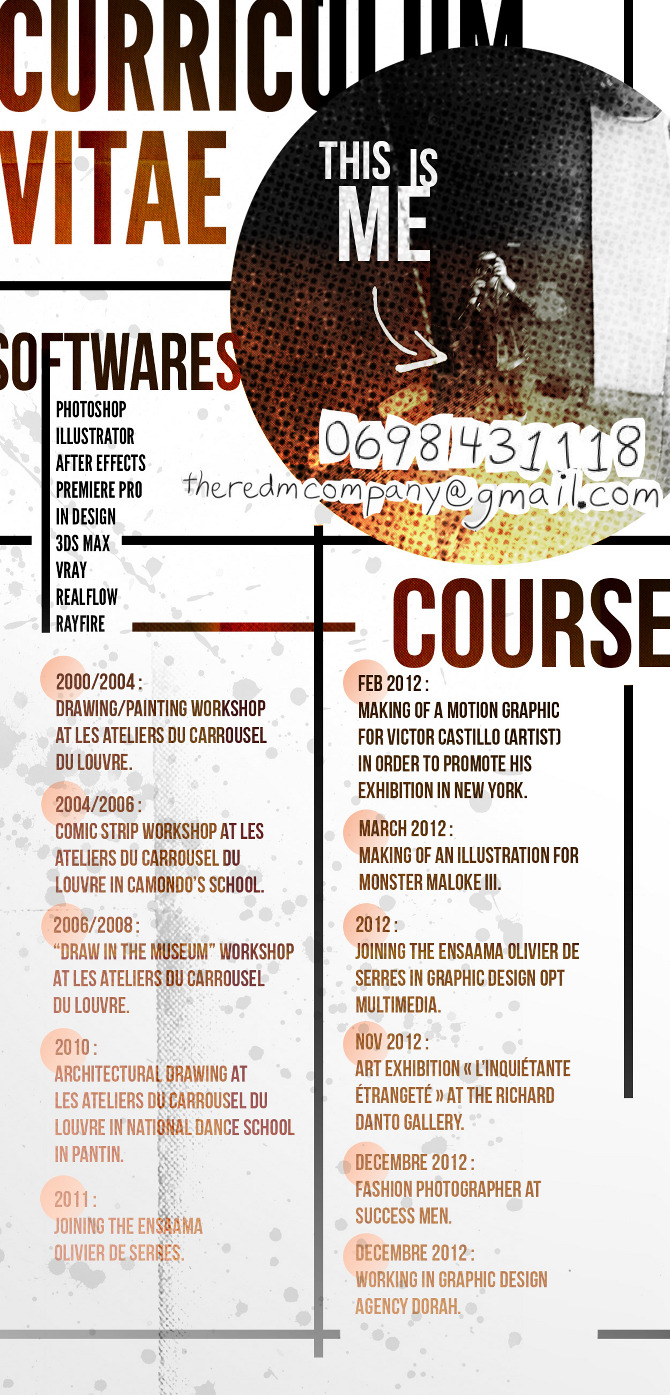 artistic cv